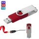 USB Giratoria Cl&aacute;sica color Rojo