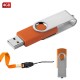 USB Giratoria Cl&aacute;sica color Naranja